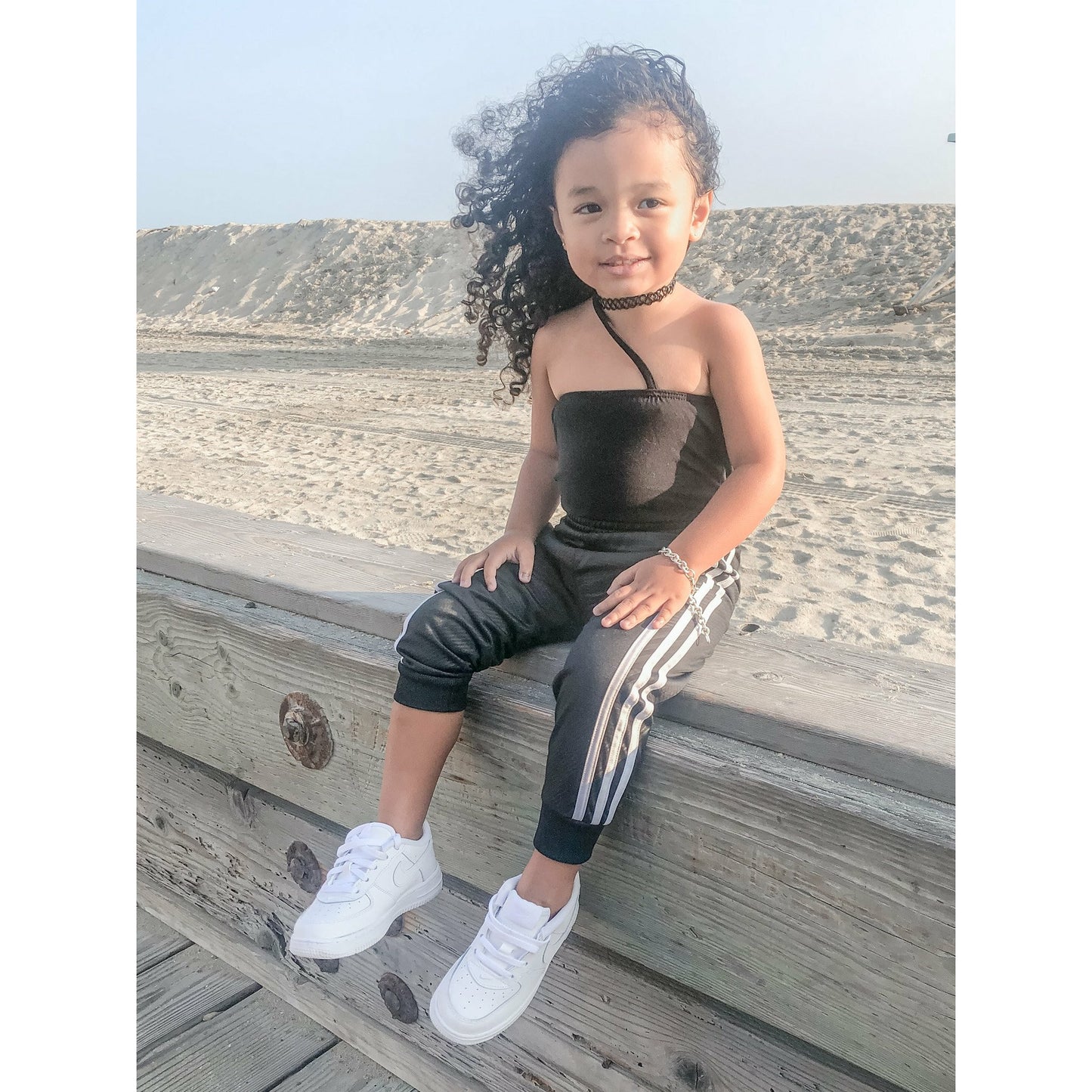 Cross Street Bodysuit- Black