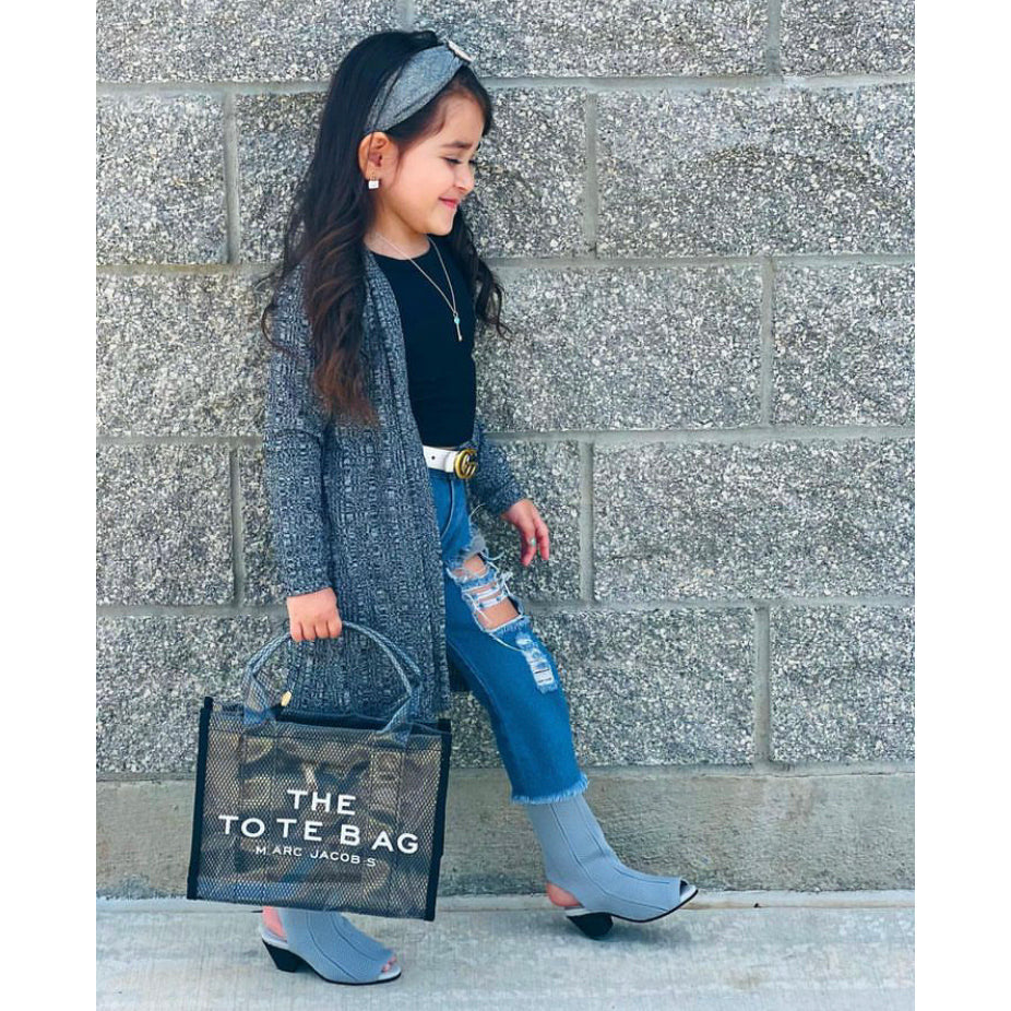 Yuyu Gray Boot [Read Sizing Description]