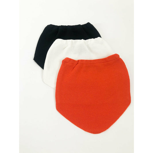 Triangle Crop Top (Orange, Black & White)