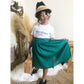 Pleated Skirt (Available in Green & Yellow)