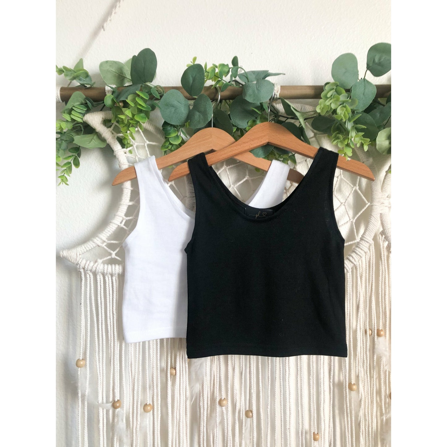 Basic Crop Top (Black & White)