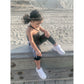 Cross Street Bodysuit- Black