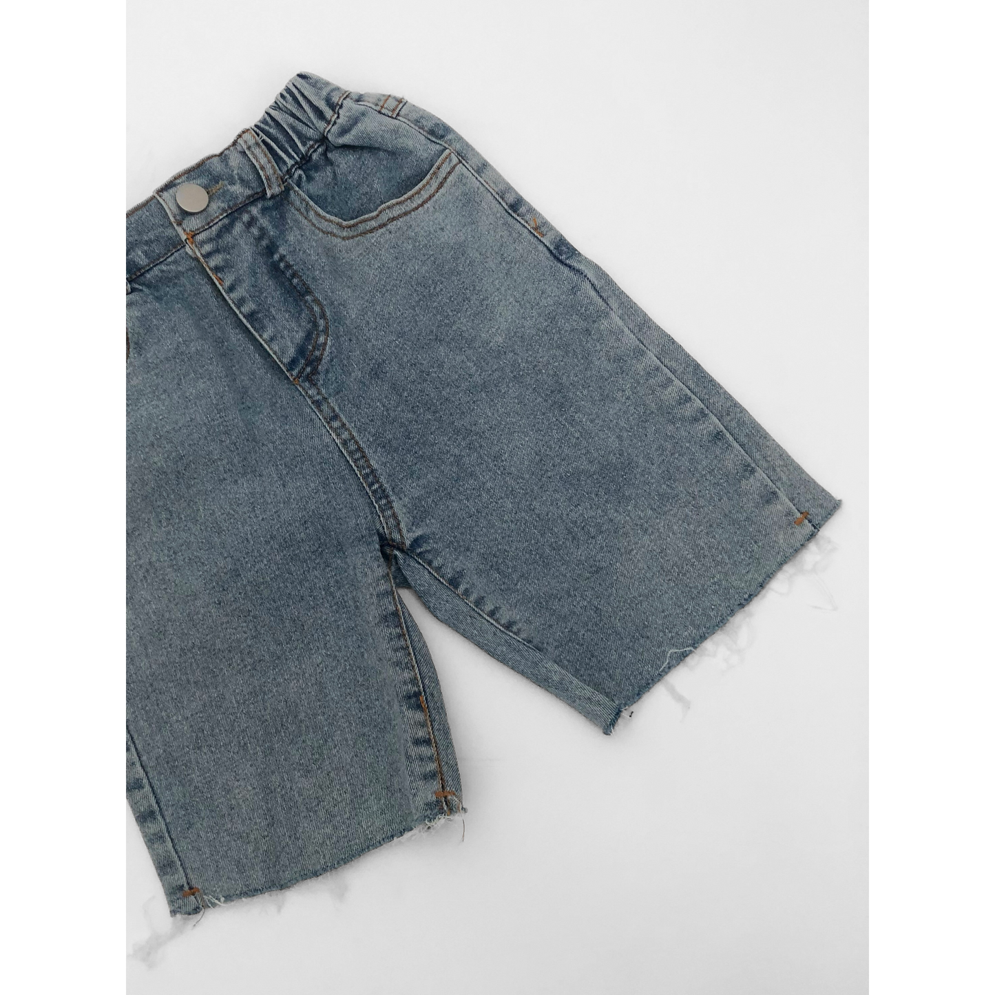 Denim Light Wash Shorts