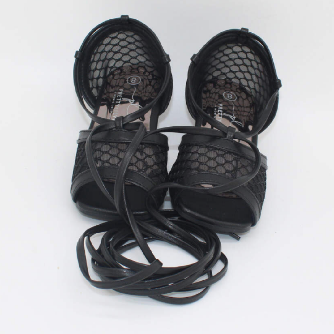 Lace Me Up Mommy- Black